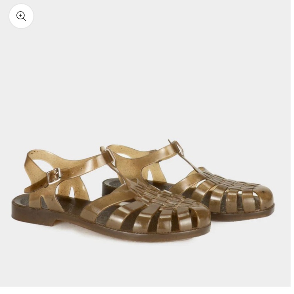 FRENCH RECYCLED HEMP FISHERMAN SANDALS IN SEPIA